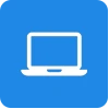 Icône ordinateur compatible avec IPTV Premium sur Windows, macOS et Linux