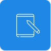 Icône tablette compatible avec IPTV France sur iPad et Android